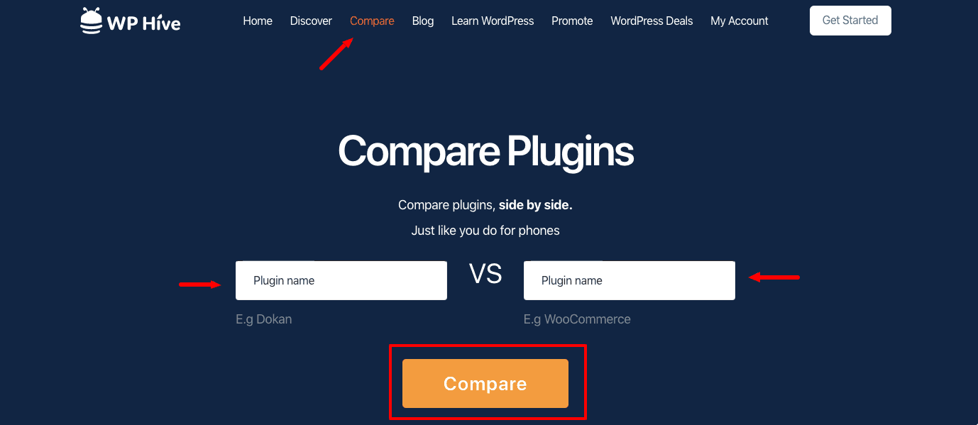 Compare plugins illustration